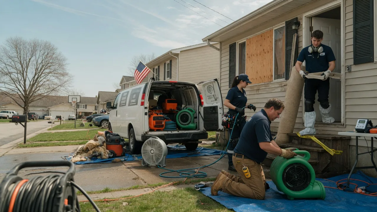 Water Damage Restoration in Vandervoort, AR near me